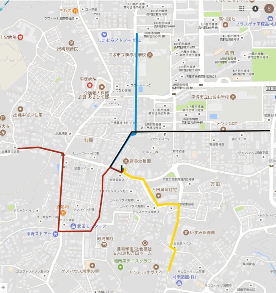 徒歩map